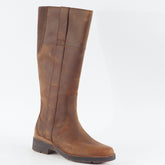 Womens Timberland Graceyn A2FXB Brown Leather Zip Casual Tall Waterproof Boots